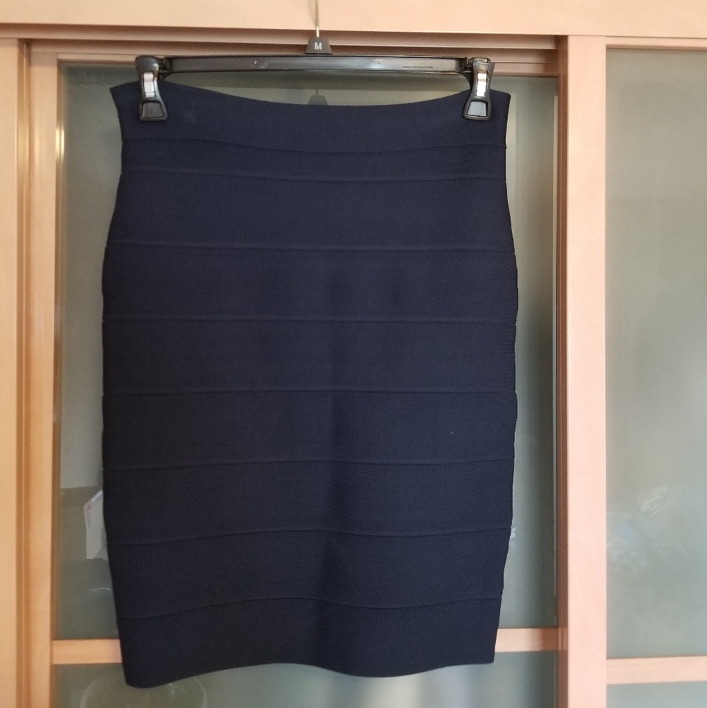 Romeo and Juliet Dark Navy Bandage Skirt M